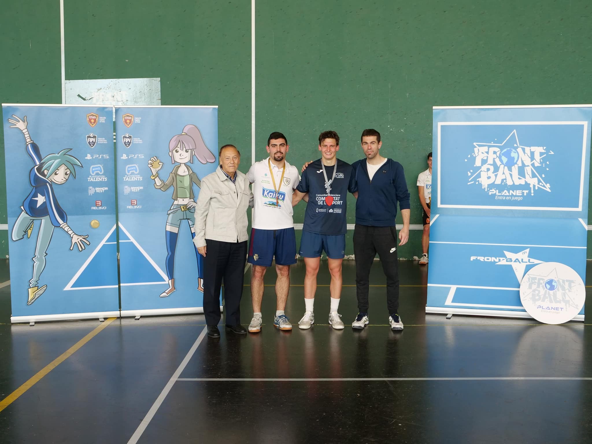 Doblete Navarro en el Campeonato de España de Frontball